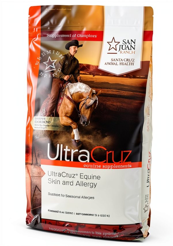 UltraCruz Equine Skin and Allergy 25 lb DHA Quercetin Formula-1