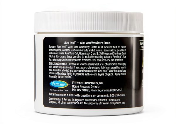 (2 Pack) Farnam Aloe Heal Veterinary Cream with Aloe-1
