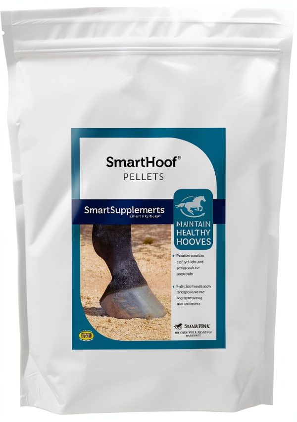 SmartHoof Pellets | Horse Biotin Joint Support Supplement with Essential Minerals for Healthy Hooves | Contains Methionine, Lysine, Copper, Zinc and More | 56 Servings | 7.6 lb Bag-0