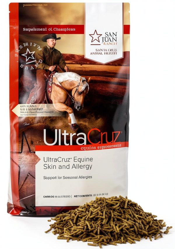UltraCruz Equine Skin and Allergy 25 lb DHA Quercetin Formula-0
