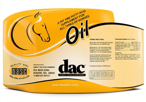Dac DAC Oil 1 Gallon 7.5LB Horse Skin & Hoof Supplement Direct Action-1