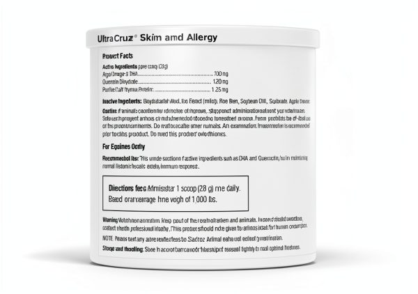 UltraCruz Equine Skin and Allergy 25 lb DHA Quercetin Formula-3